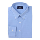 Light Blue Gingham Check Shirt