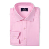 Pink Fine Arrow Pattern Dobby Shirt