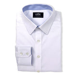 White Fine Oval Jacquard Shirt