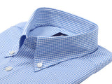 Light Blue Gingham Check Shirt